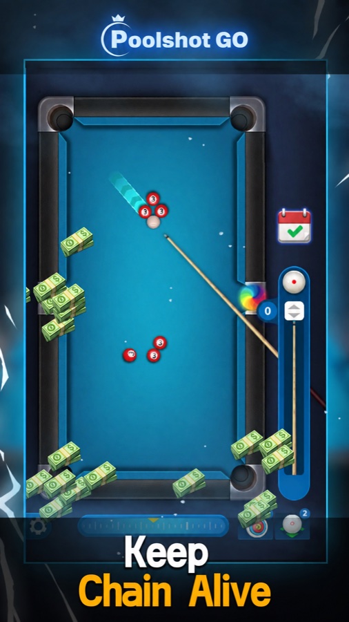 Keep Chain Alive — chain shots